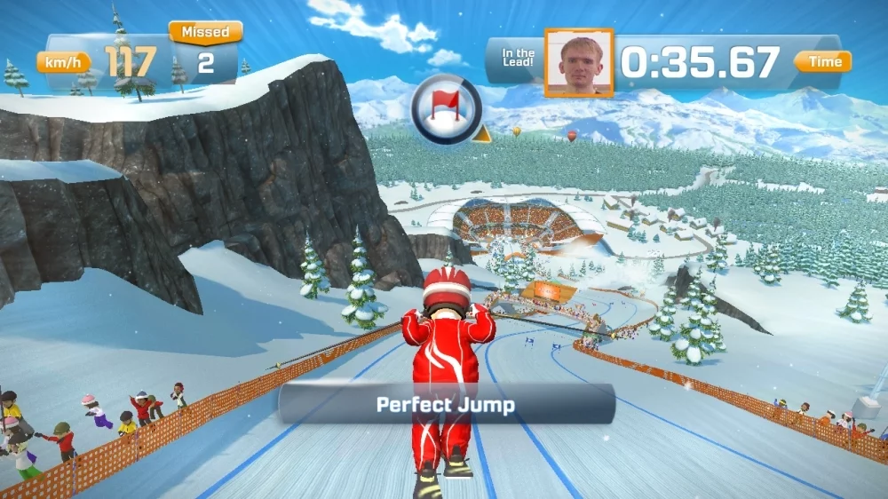 Изображение игры: Ski Race