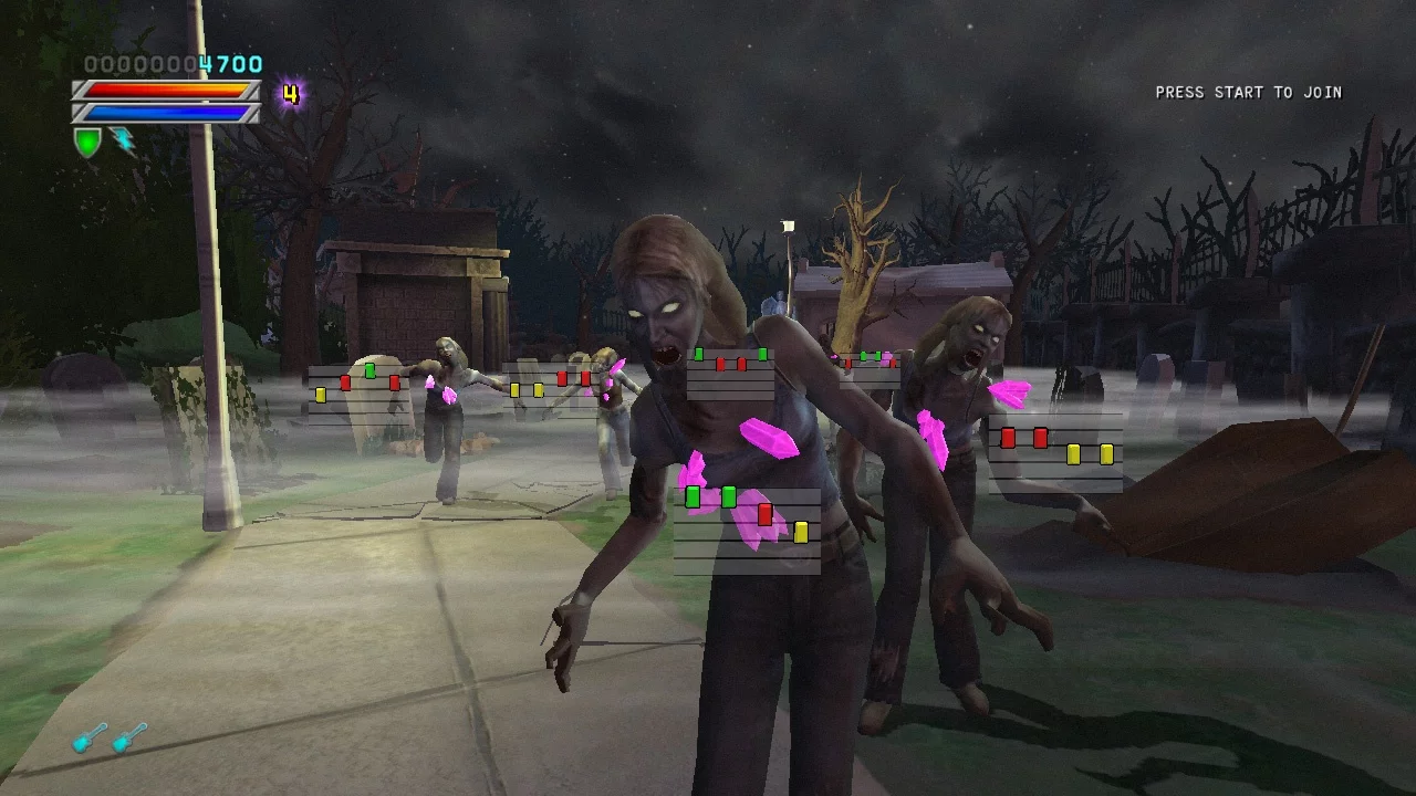 Изображение игры: Rock of the Dead