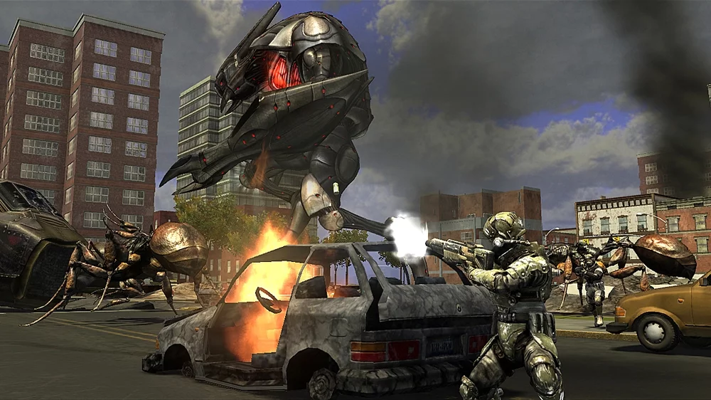 Изображение игры: Earth Defense Force: IA