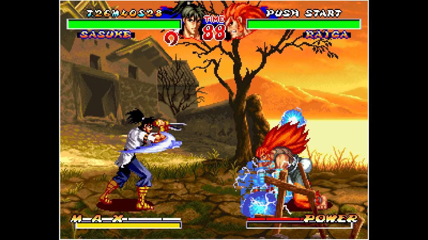 Изображение игры: ACA NEOGEO NINJA MASTER'S