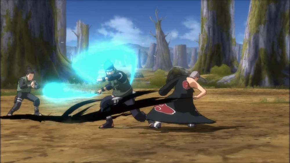 Изображение игры: NINJA STORM 2