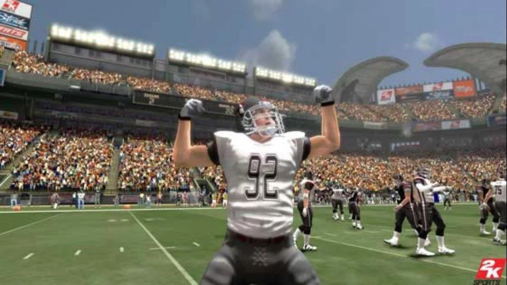 Изображение игры: All Pro Football 2K8