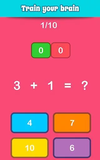 Изображение игры: Math Games, Learn Add, Subtract, Multiply & Divide