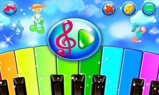 Изображение игры: Children's piano.