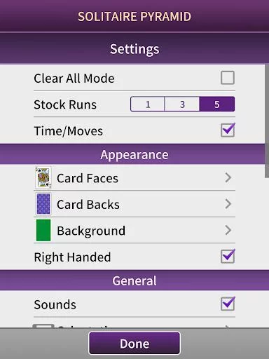 Изображение игры: Pyramid Solitaire Pro