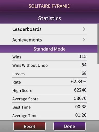 Изображение игры: Pyramid Solitaire Pro