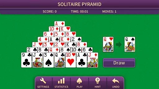 Изображение игры: Pyramid Solitaire Pro
