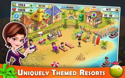 Изображение игры: Resort Tycoon - Hotel Simulation Game