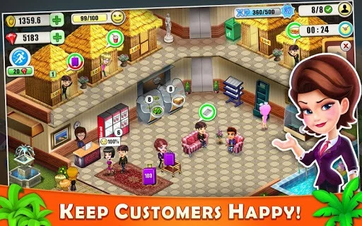 Изображение игры: Resort Tycoon - Hotel Simulation Game