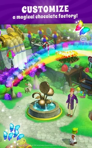 Изображение игры: Wonka's World of Candy – Match 3