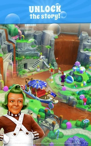 Изображение игры: Wonka's World of Candy – Match 3