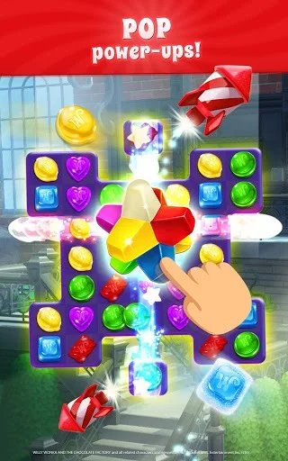 Изображение игры: Wonka's World of Candy – Match 3