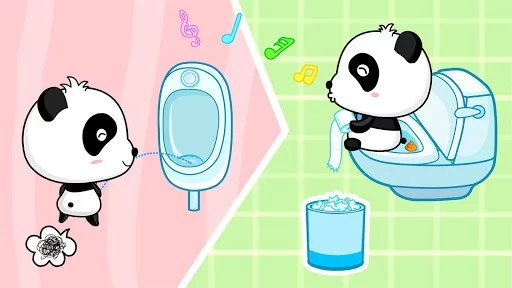 Изображение игры: Baby Panda's Daily Life