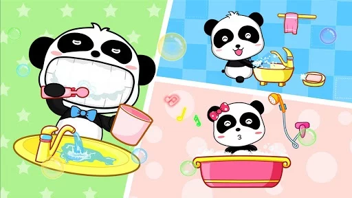 Изображение игры: Baby Panda's Daily Life