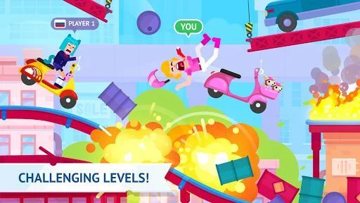 Изображение игры: Happy Racing