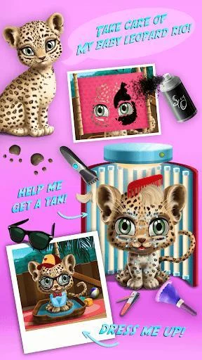 Изображение игры: Baby Jungle Animal Hair Salon