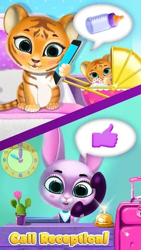 Изображение игры: Kiki & Fifi Pet Hotel– My Virtual Animal House