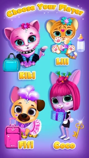 Изображение игры: Kiki & Fifi Pet Hotel– My Virtual Animal House