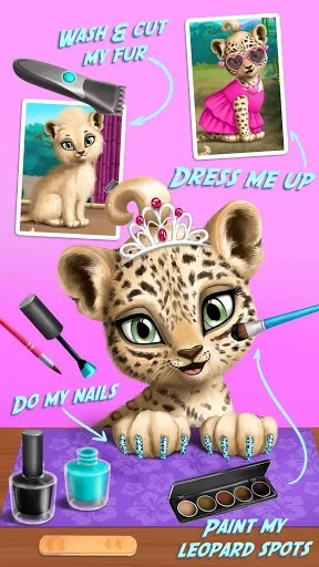 Изображение игры: Baby Jungle Animal Hair Salon