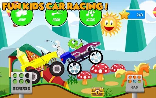 Изображение игры: Fun Kids Car Racing Game