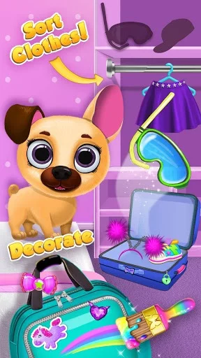 Изображение игры: Kiki & Fifi Pet Hotel– My Virtual Animal House