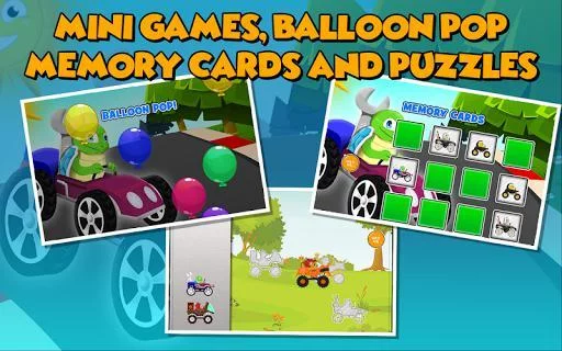 Изображение игры: Fun Kids Car Racing Game