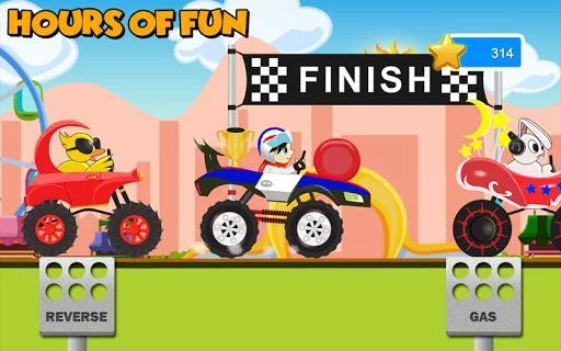 Изображение игры: Fun Kids Car Racing Game