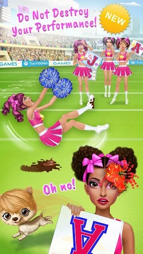 Изображение игры: Hannah's Cheerleader Girls - Dance & Fashion