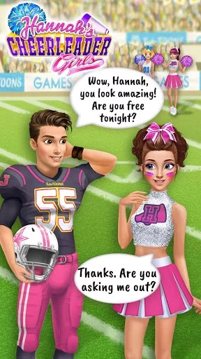 Изображение игры: Hannah's Cheerleader Girls - Dance & Fashion