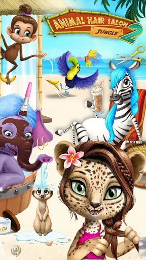 Изображение игры: Jungle Animal Hair Salon 2 - Tropical Pet Makeover