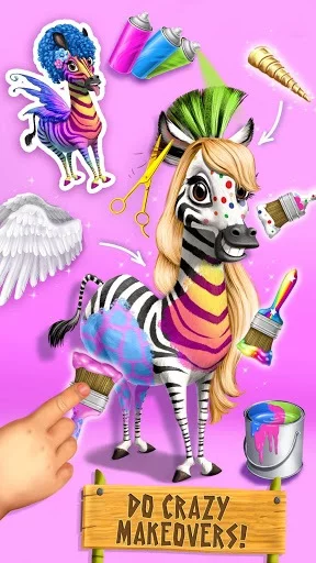 Изображение игры: Jungle Animal Hair Salon 2 - Tropical Pet Makeover