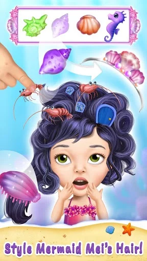 Изображение игры: Sweet Baby Girl Mermaid Life - Magical Ocean World