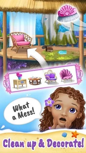 Изображение игры: Sweet Baby Girl Mermaid Life - Magical Ocean World