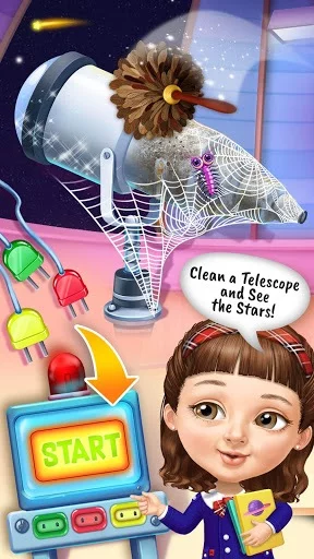 Изображение игры: Sweet Baby Girl Cleanup 6 - Cleaning Fun at School