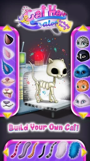 Изображение игры: Cat Hair Salon Birthday Party - Kitty Haircut Care