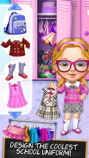 Изображение игры: Sweet Baby Girl Cleanup 6 - Cleaning Fun at School