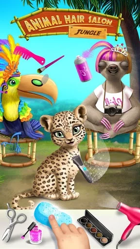 Изображение игры: Jungle Animal Hair Salon - Wild Pets Makeover