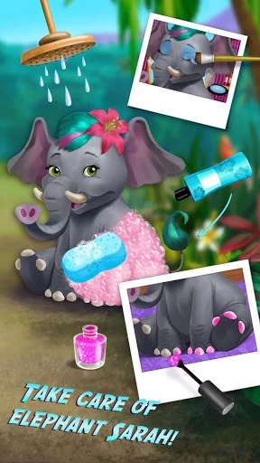 Изображение игры: Jungle Animal Hair Salon - Wild Pets Makeover