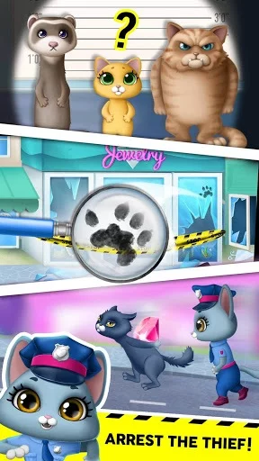 Изображение игры: Kitty Meow Meow City Heroes - Cats to the Rescue!