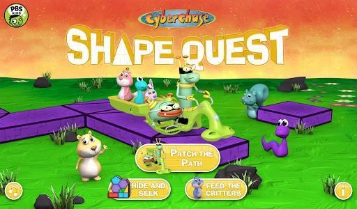 Изображение игры: CyberChase Shape Quest!