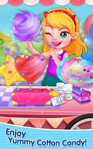 Изображение игры: Cotton Candy Food Maker Game