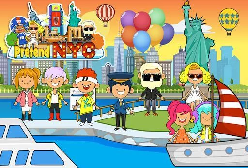 Изображение игры: My Pretend New York City - Big Apple Friends