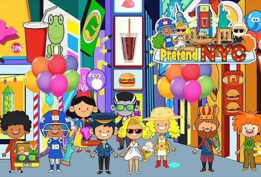 Изображение игры: My Pretend New York City - Big Apple Friends