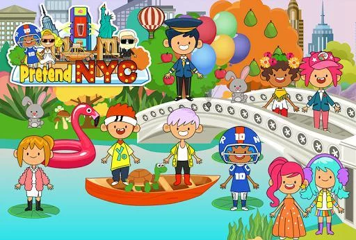 Изображение игры: My Pretend New York City - Big Apple Friends