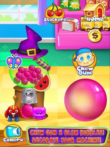 Изображение игры: Bubble Gum Maker: Gumball Games for Kids FREE