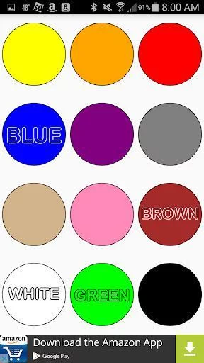 Изображение игры: Kids Colors Tap And Learn