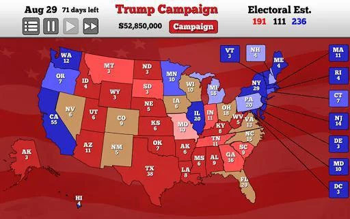 Изображение игры: Campaign Manager - An Election Simulator