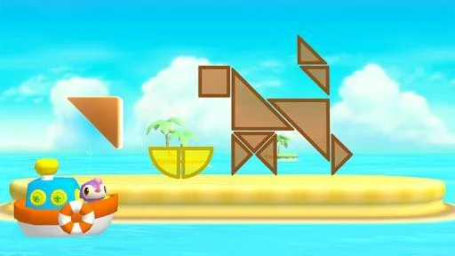 Изображение игры: Shapes Builder (+4) - A different tangram for kids