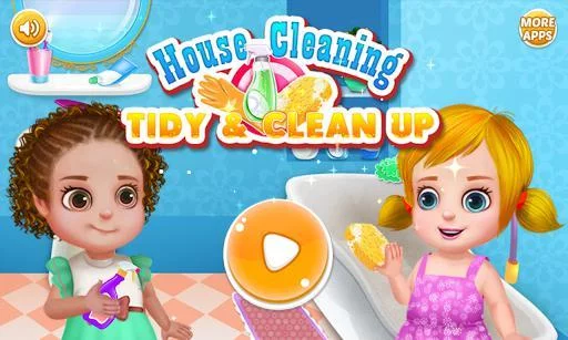 Изображение игры: House Cleaning Tidy & Clean up