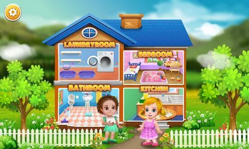Изображение игры: House Cleaning Tidy & Clean up